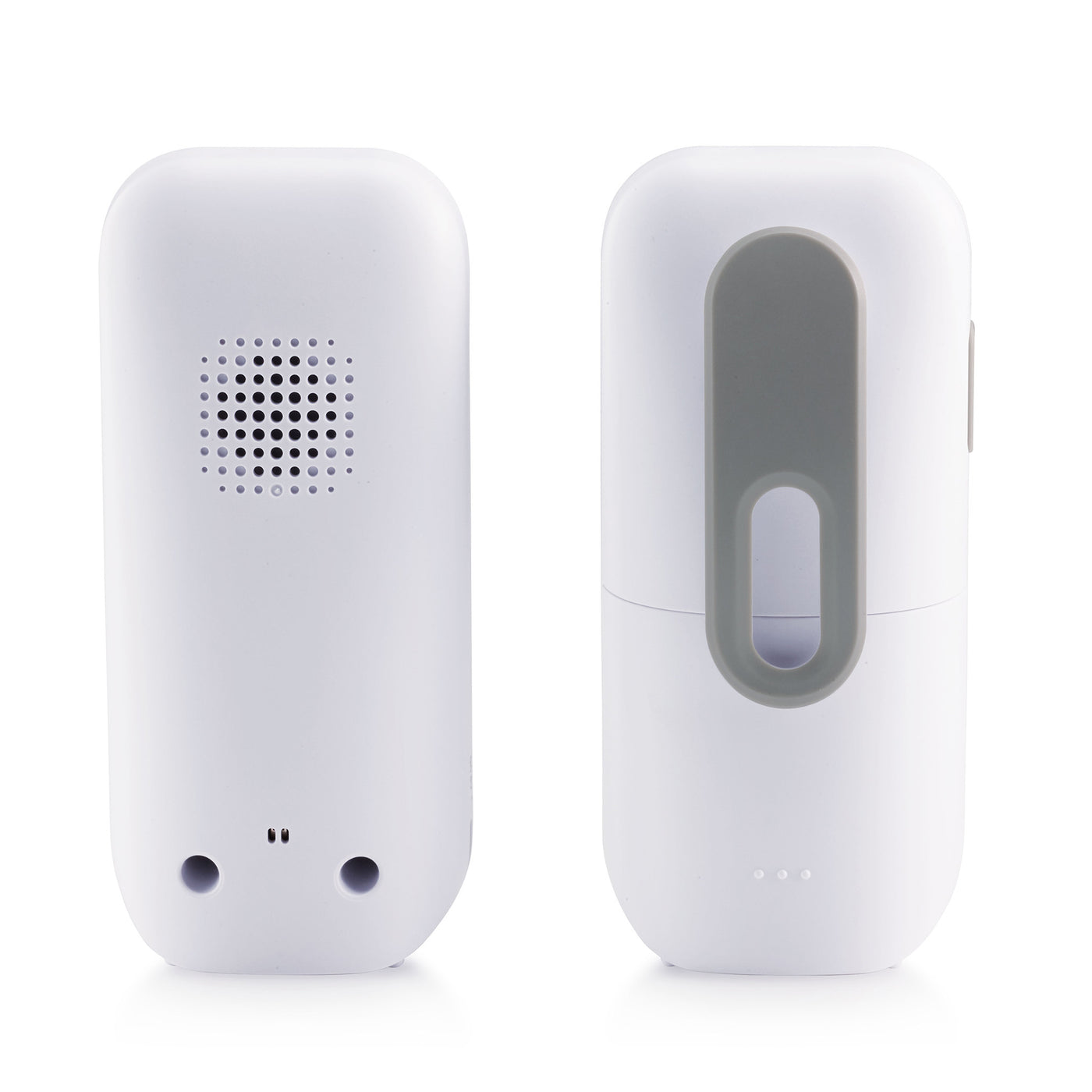 Alecto DBX130 - Modern Full Eco audio baby monitor with crystal-clear DECT sound quality and long standby time - White