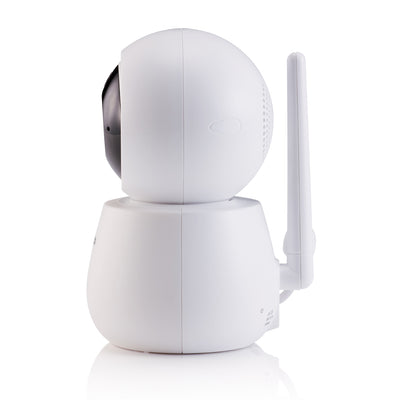 Alecto DVM2043 - Baby monitor with camera featuring a large 4.3" colour display and night light - Remote controlled - White