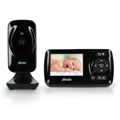 Alecto DVM71BK - Video baby monitor with 2.4" colour display, black