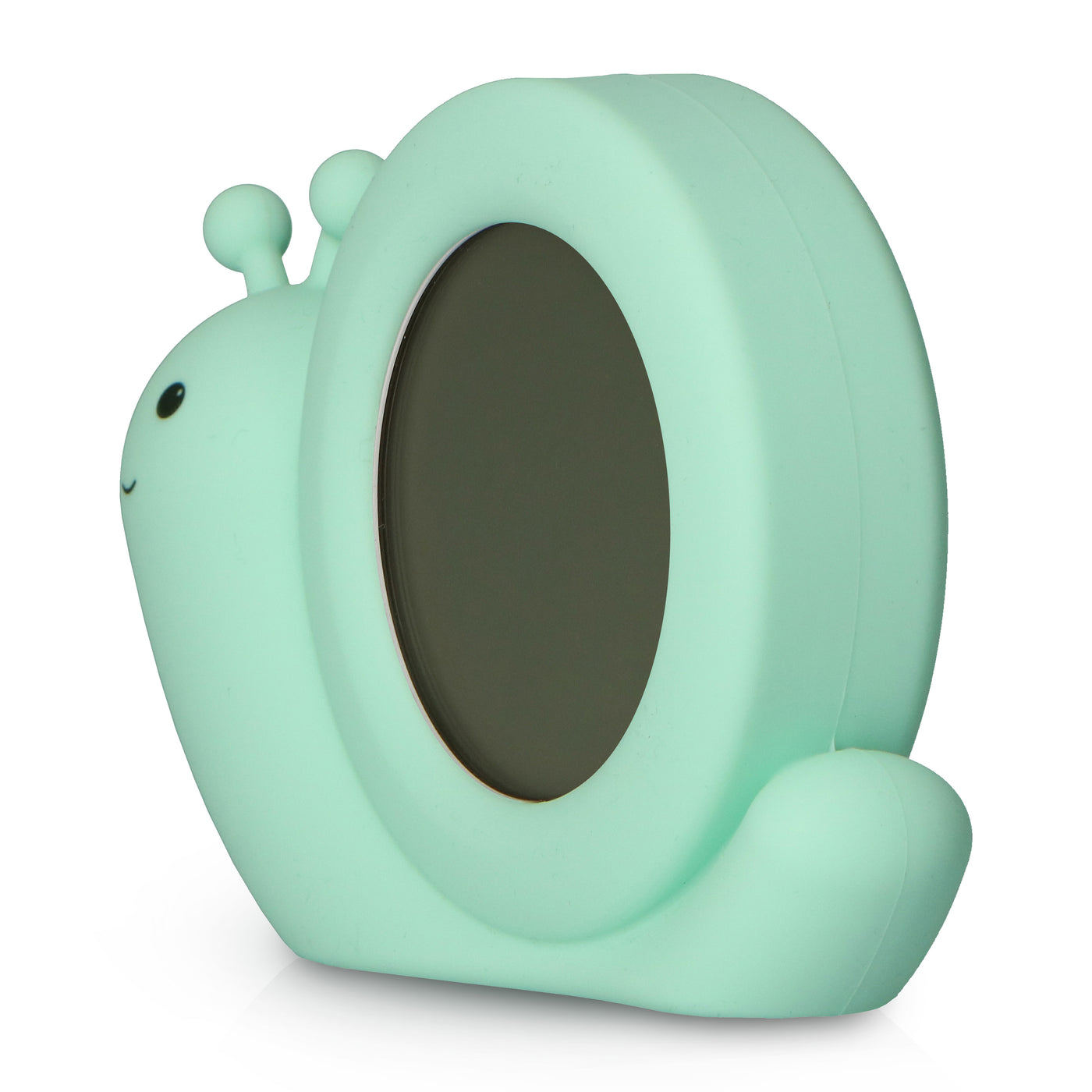 Alecto Baby BC110GN SIMON - Sleep trainer, night light and alarm clock, snail, mint green