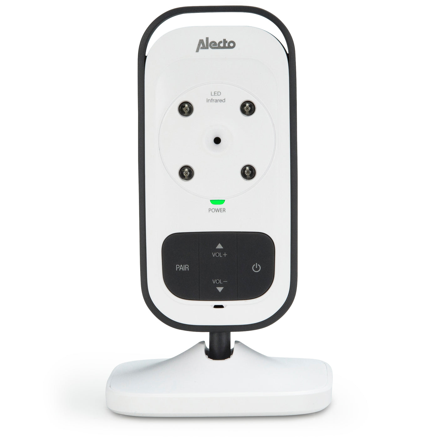 Alecto DVM-75 - Babyfoon met camera en 2.4" kleurenscherm, wit/antraciet