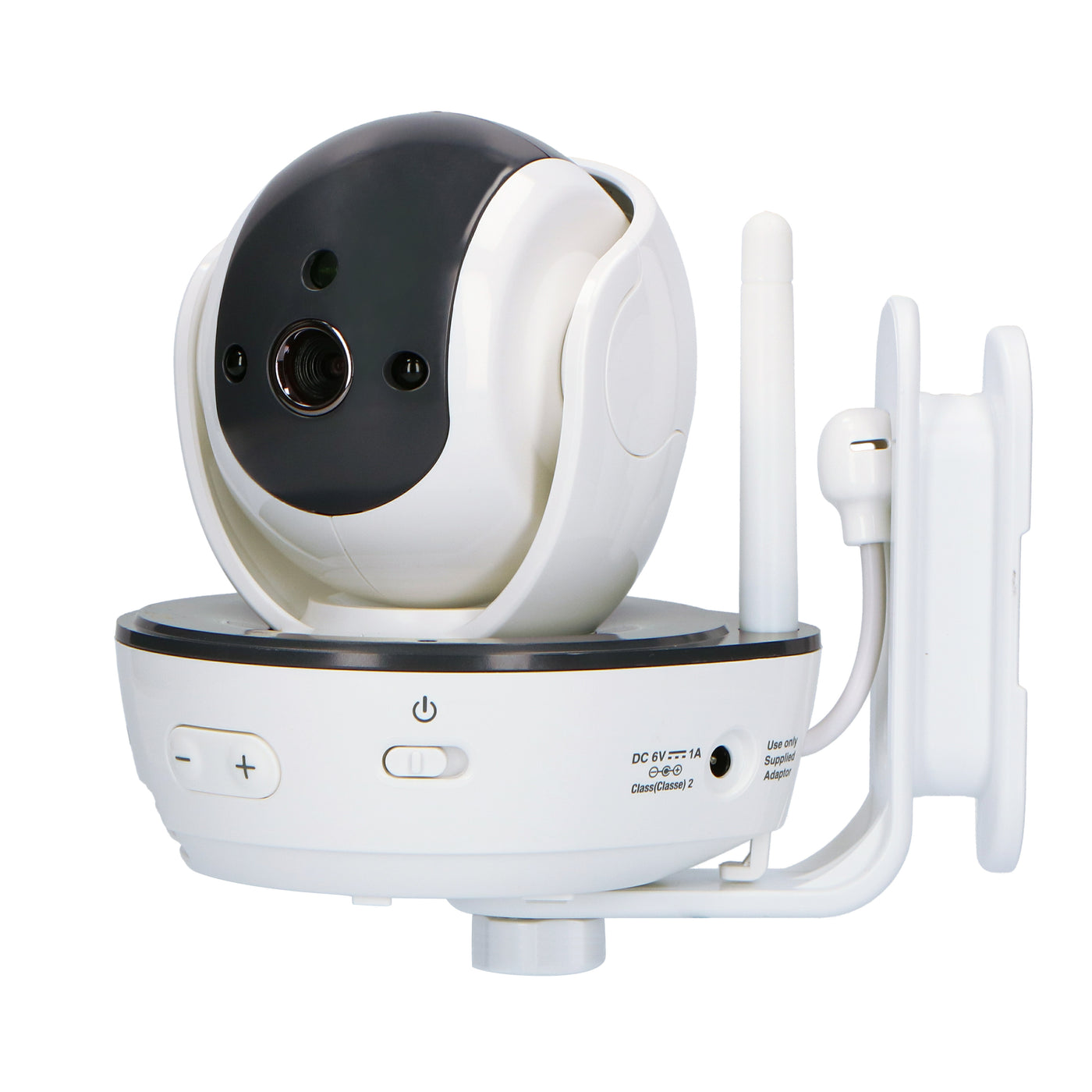 Alecto DVM200XL - Babyfoon met camera en 5" kleurenscherm, wit/antraciet