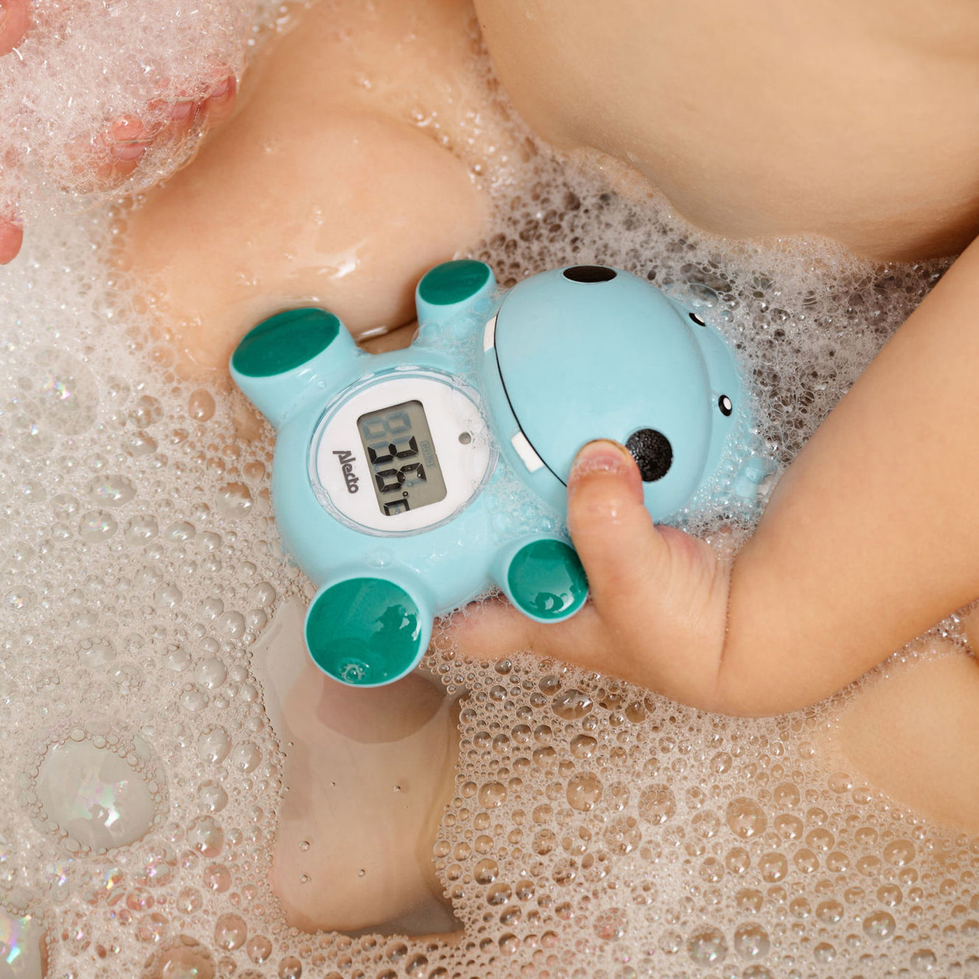 Alecto BC-11 HIPPO - Thermomètre de bain et de chambre, hippopotame