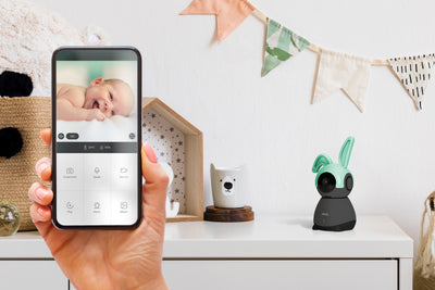 Alecto SMARTBABY10BK - Wifi babyfoon met camera - Zwart