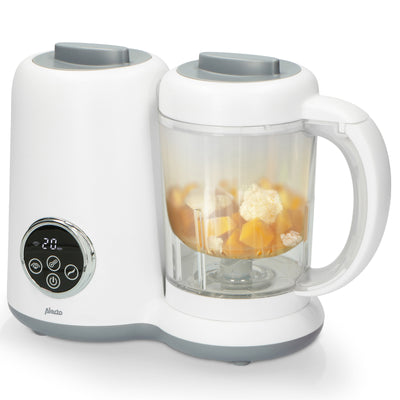 Alecto BFP-66 - 5-in-1 healthy baby food maker, white