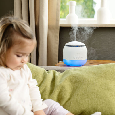 Alecto BC23 - Humidifier baby room 3 in 1, white