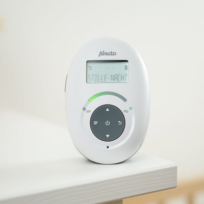 Alecto DBX-115 - Baby monitor Full Eco DECT, white/anthracite