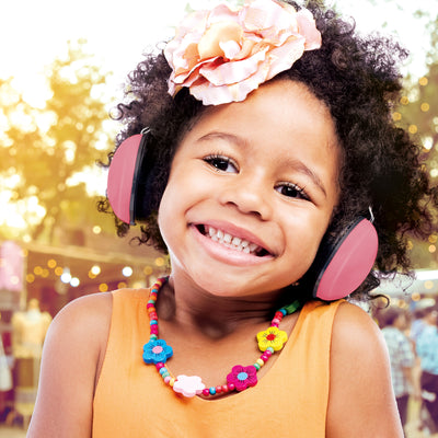 Alecto BV-71RE - Hearing protection for children - Pink