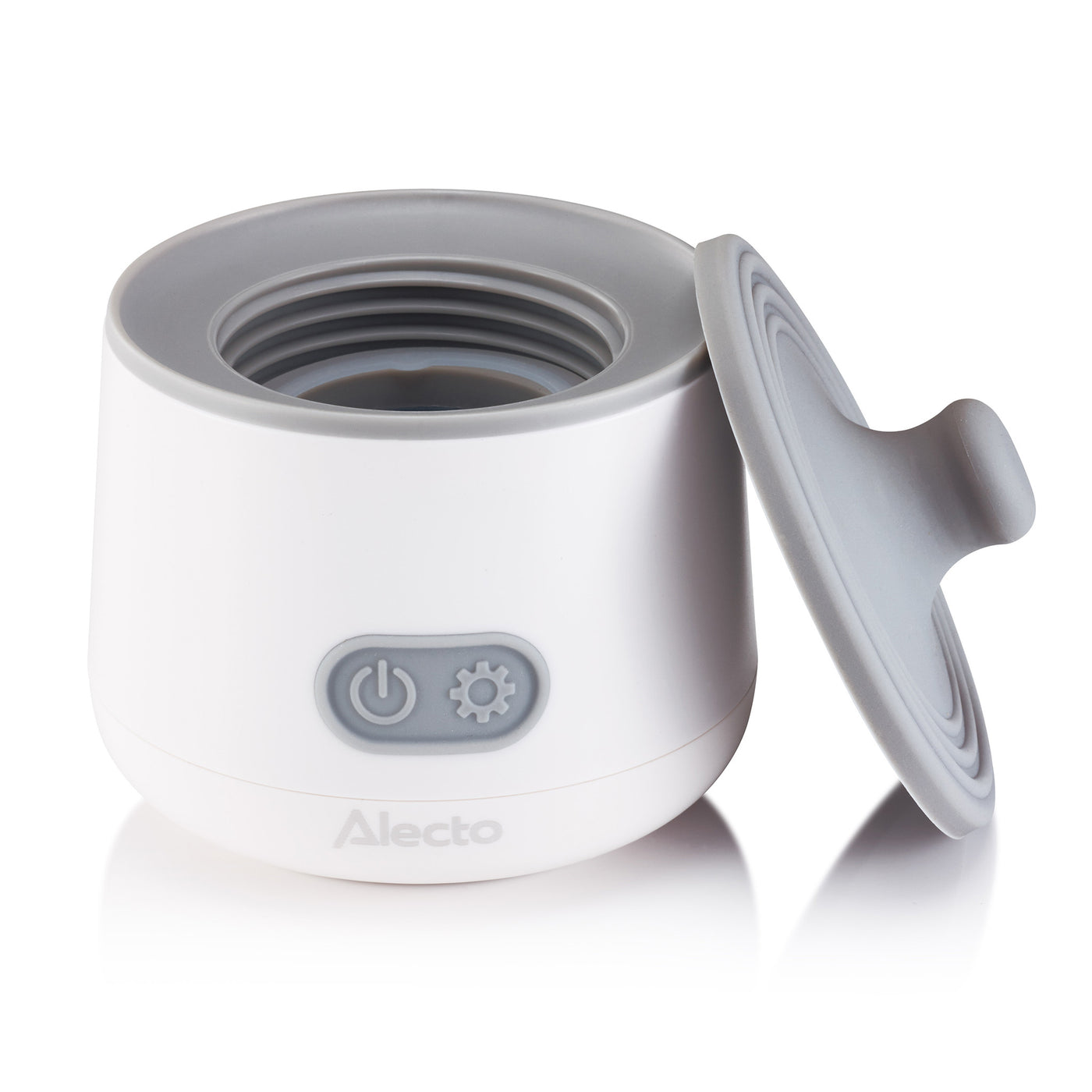 Alecto BW1000 - Chauffe-biberon portable pour bébé, idéal en voiture et en déplacement - Compatible avec la plupart des biberons - Blanc