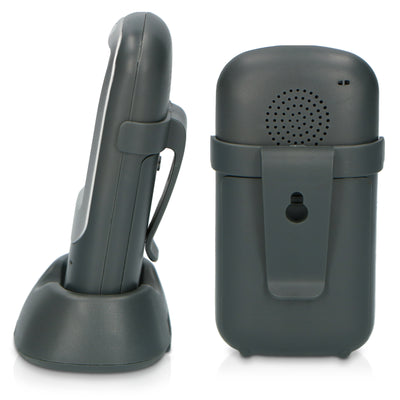 Alecto DBX68GS - Babyphone d’extérieur longue portée, noir/anthracite