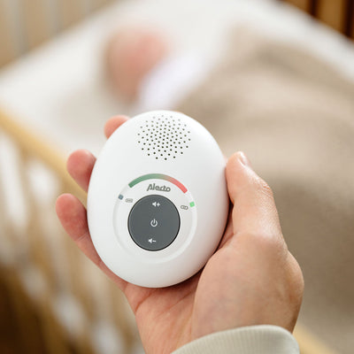 Alecto DBX-115 - Baby monitor Full Eco DECT, white/anthracite