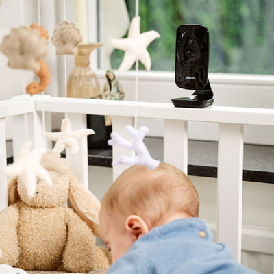 Alecto DVM71BK - Video baby monitor with 2.4" colour display, black