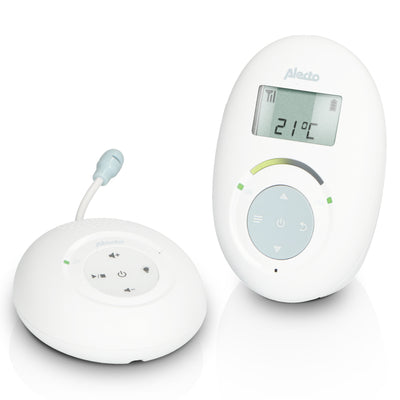 Alecto DBX120 - Full Eco DECT baby monitor, white/blue