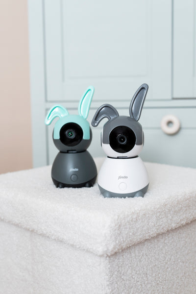 Alecto SMARTBABY10 - Wifi babyfoon met camera - Wit/Grijs