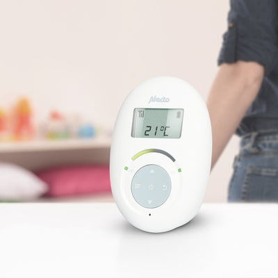 Alecto DBX120 - Full Eco DECT baby monitor, white/blue