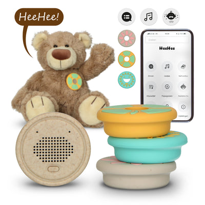 Alecto Baby HeeHee - Chat button, makes your cuddly toy an interactive friend