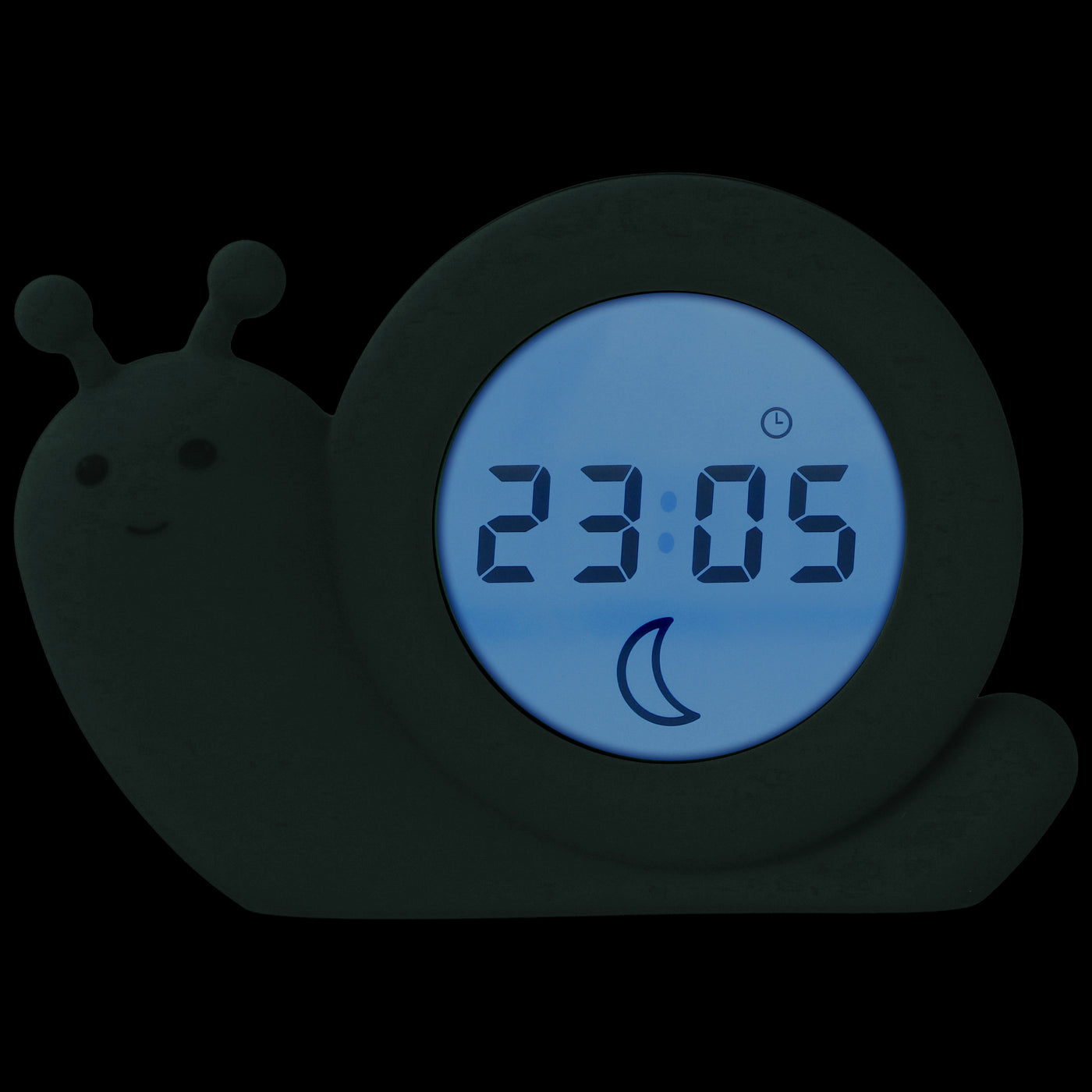 Alecto Baby BC110GN SIMON - Sleep trainer, night light and alarm clock, snail, mint green